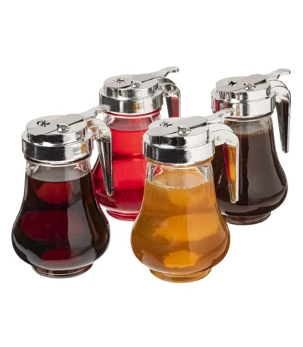 4 Syrup Dispensers 8oz