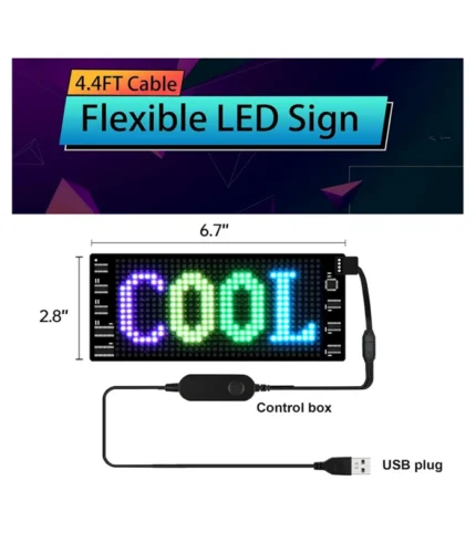 LED Light Signs for Car