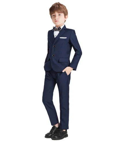 Boys 5 Pieces Formal Basic Suits