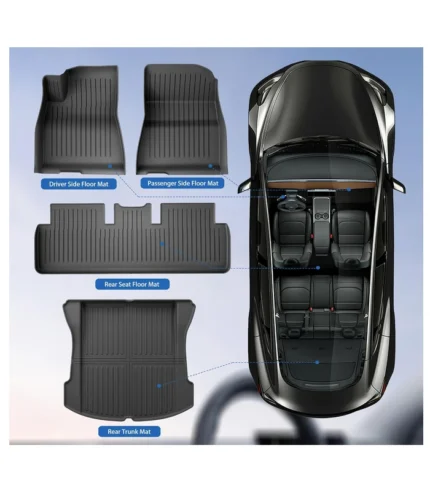 WEIZE Floor Mats & Cargo Liners Set