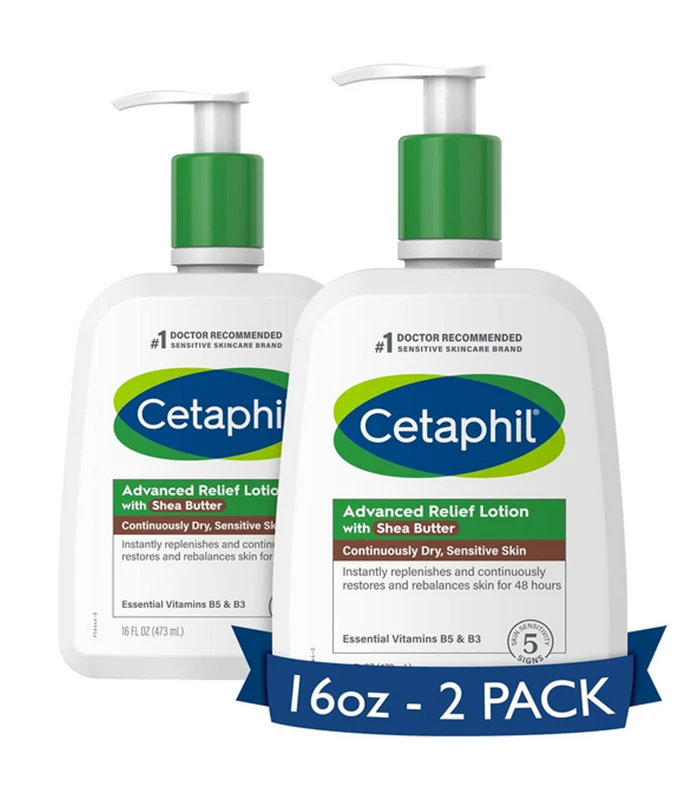 Cetaphil Body Lotion Advanced Relief Lotion With Shea Butter For Dry