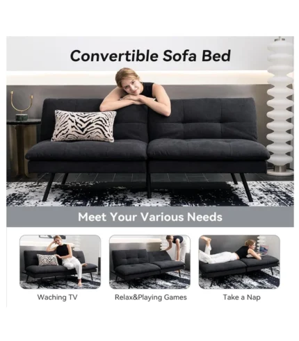 Convertible Futon Sofa Bed