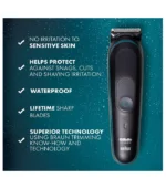 Gillette Intimate Men's Pubic Hair Trimmer